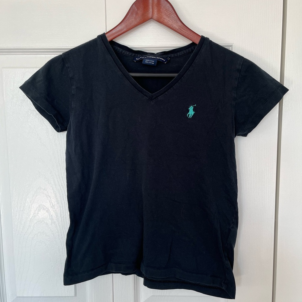 Black Ralph Lauren Sport tee
